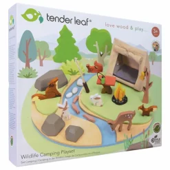 Hot Tender Leaf Toys Camping Multicolore