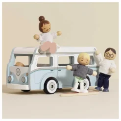 Hot Le Toy Van Camping-car en bois | Bleu