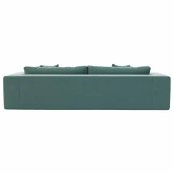 Clearance Panac Edition Canapé 3 places Bellechasse light en velours gratté - 240 cm | Cognac