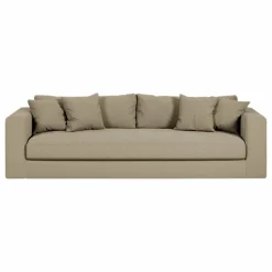Panac Edition Canapé 3 places Bellechasse light en coton et - 240 cm || Canapés, Fauteuils
