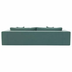 Sale Panac Edition Canapé 3 places Bellechasse en velours brut - 245 cm | Bleu marine