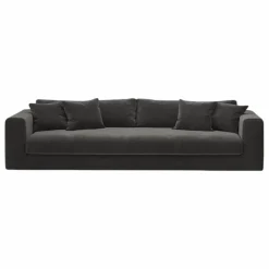 Clearance Canapé 4 places Bellechasse light en velours gratté - 260 cm | Canapés, Fauteuils