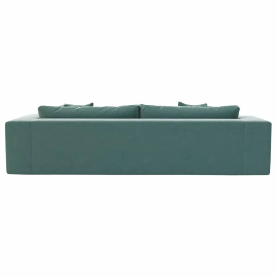 Sale Panac Edition Canapé 3 places Bellechasse light en velours brut - 240 cm | Bleu marine