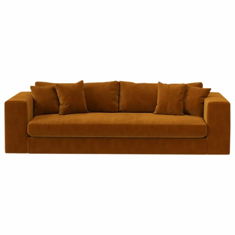 Panac Edition Canapés, Fauteuils*Canapé 3 places Bellechasse en velours gratté - 245 cm |