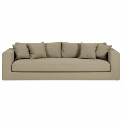 Panac Edition Canapé 4 places Bellechasse light en coton et - 260 cm || Canapés, Fauteuils