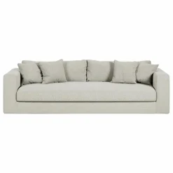 Discount Canapé 4 places Bellechasse light en bouclette - 260 cm | Canapés, Fauteuils