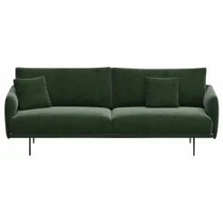 Panac Edition Canapé 3 places Isly en velours gratté - 205 cm || Canapés, Fauteuils