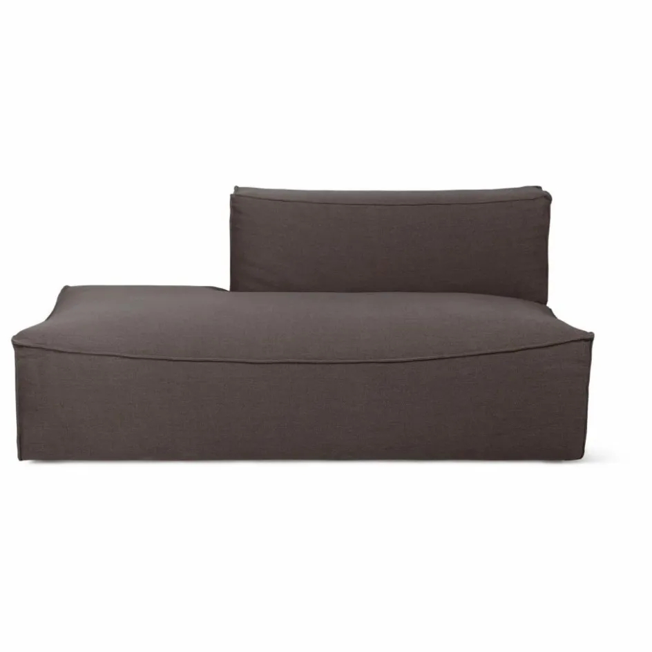 Ferm Living Canapé Catena module ouvert à gauche | Marron