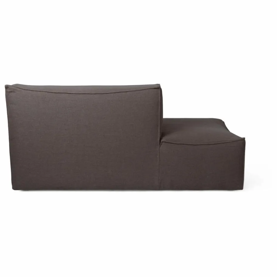 Ferm Living Canapé Catena module ouvert à gauche | Marron