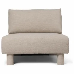 Discount Ferm Living Canapé Dase bouclé module centre | Beige