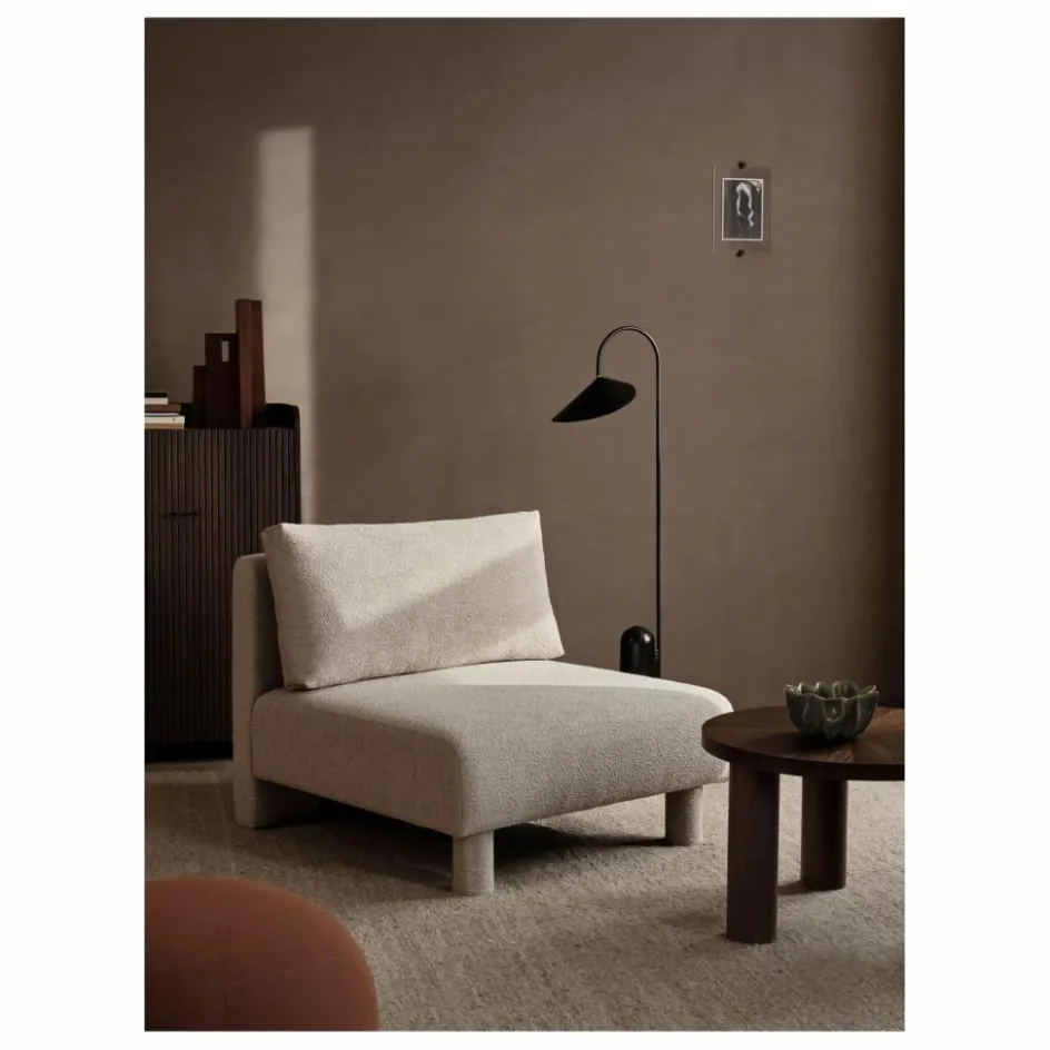 Discount Ferm Living Canapé Dase bouclé module centre | Beige