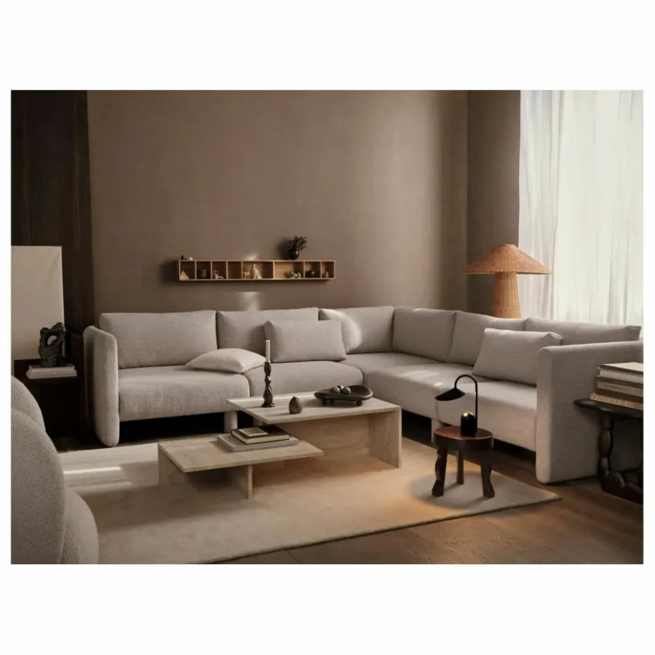 Discount Ferm Living Canapé Dase bouclé module centre | Beige