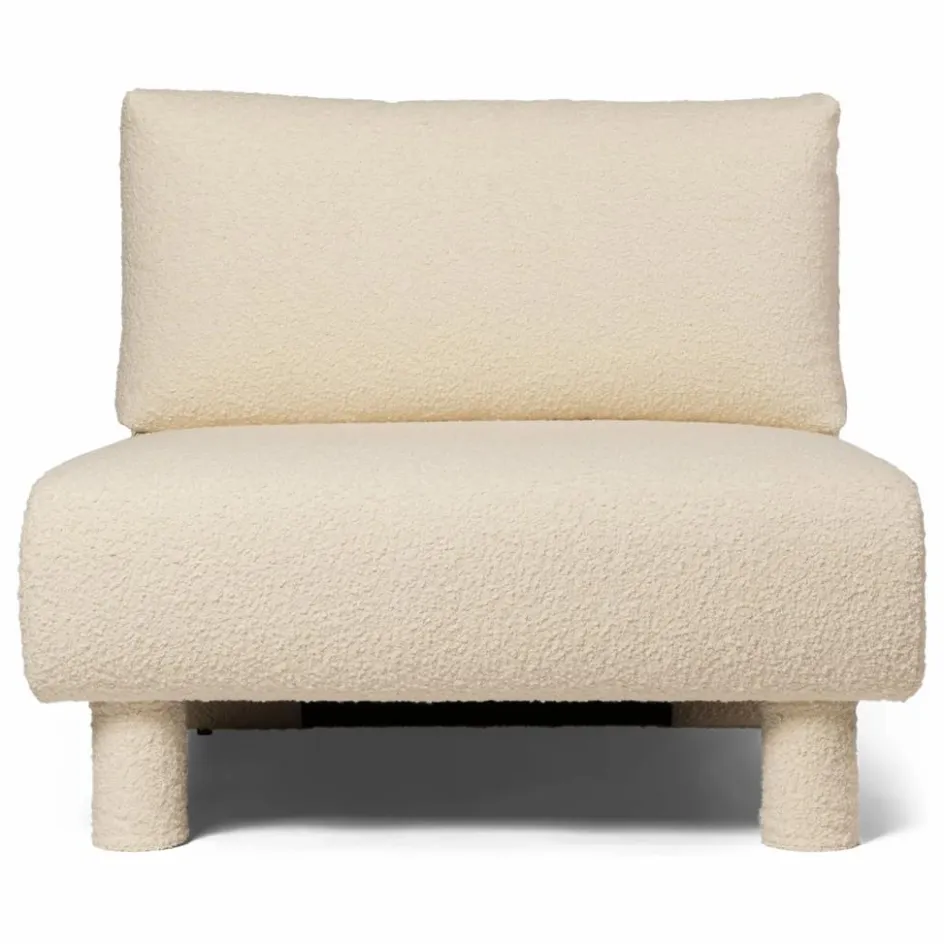 Ferm Living Canapé Dase bouclé module centre || Canapés, Fauteuils