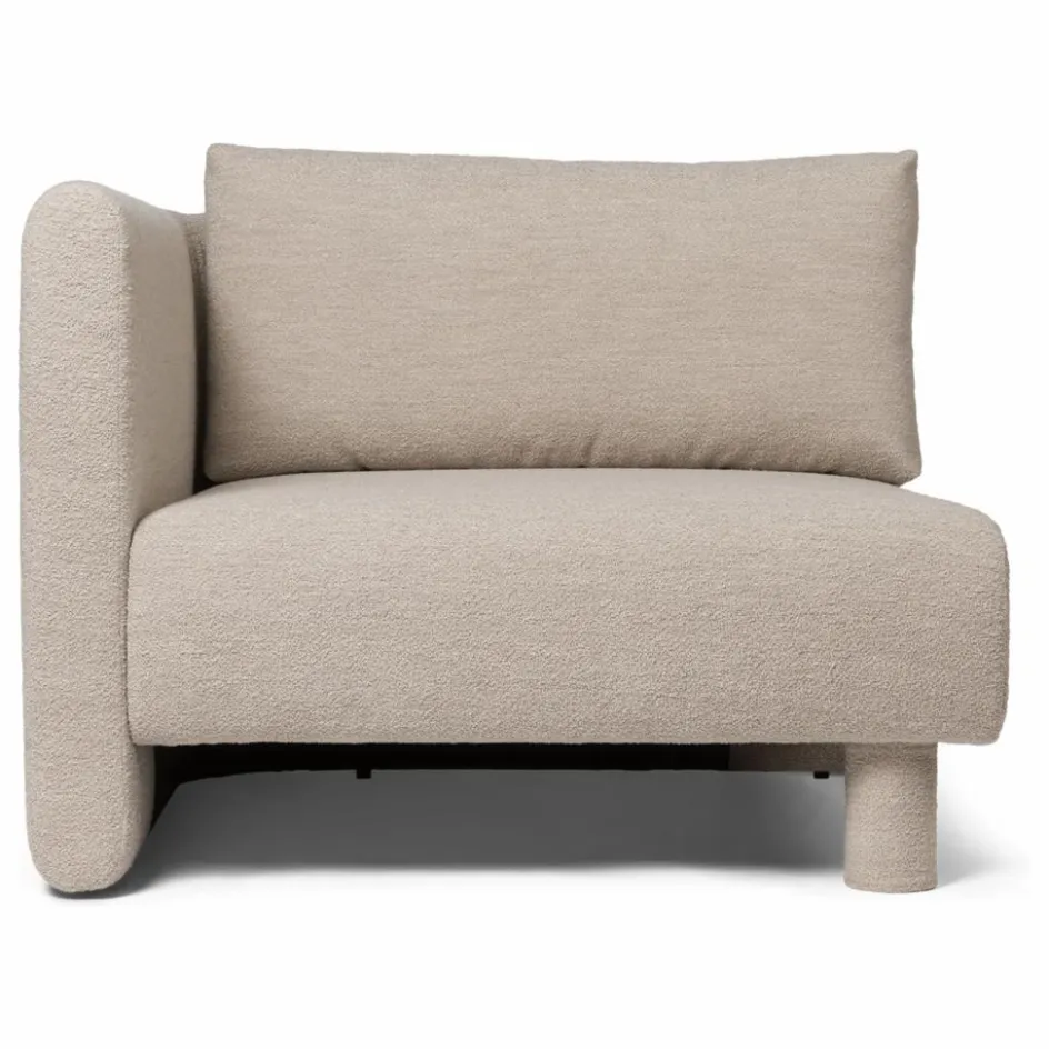 Canapé Dase bouclé module gauche | Canapés, Fauteuils
