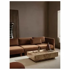 New Ferm Living Canapé Dase velours module droit | Marron
