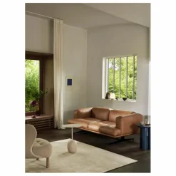 Online & Tradition Canapé Inland AV22 en cuir noble | Cognac
