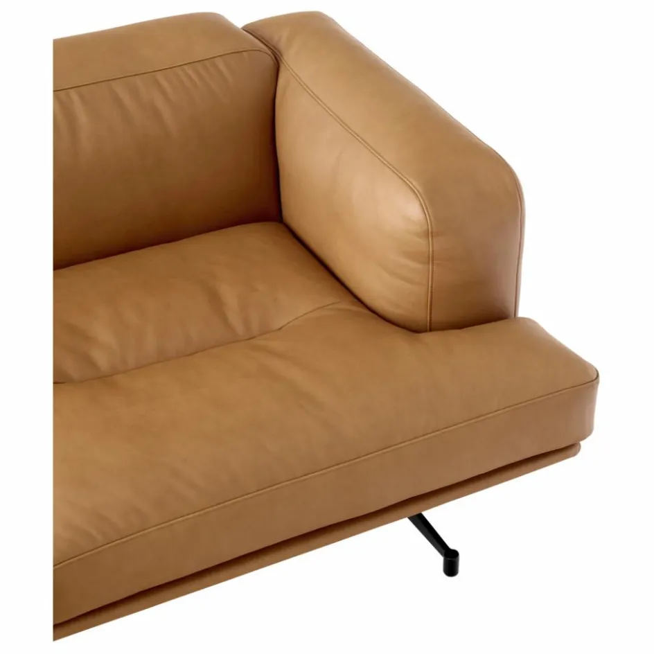 Online & Tradition Canapé Inland AV22 en cuir noble | Cognac