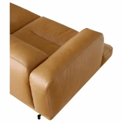 Online & Tradition Canapé Inland AV22 en cuir noble | Cognac