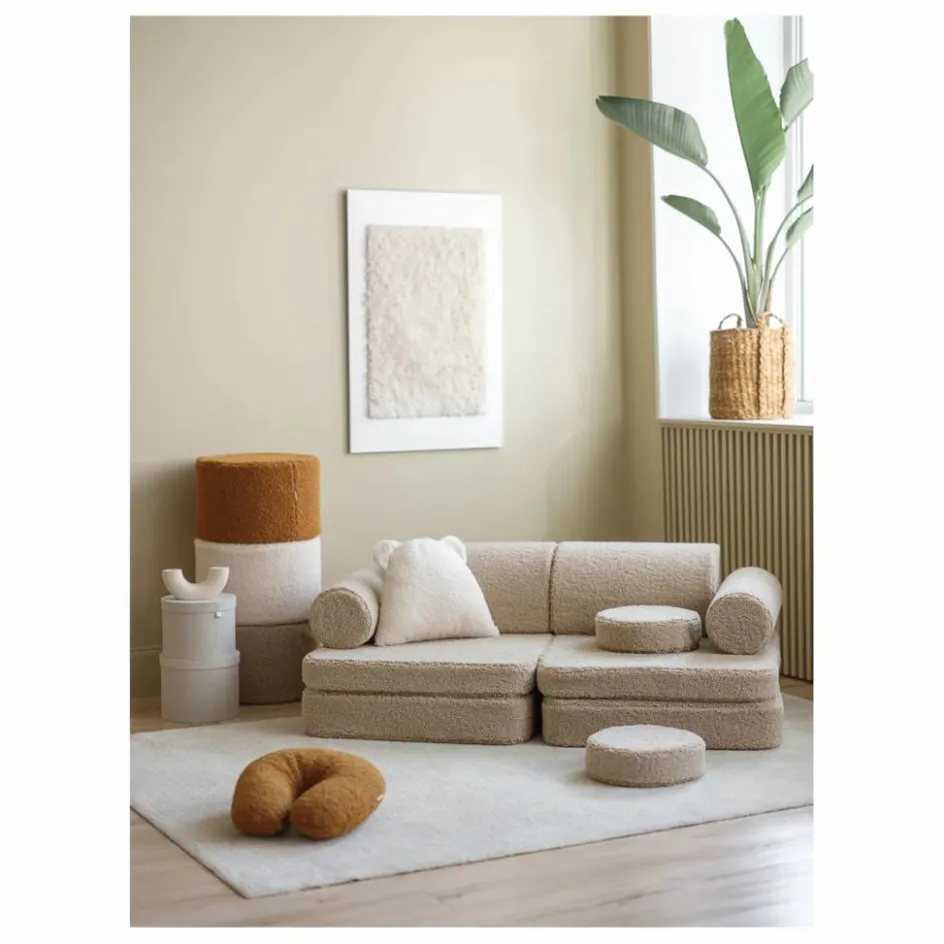 Enfant Wigiwama Chaises Enfant*Canapé modulable en teddy |