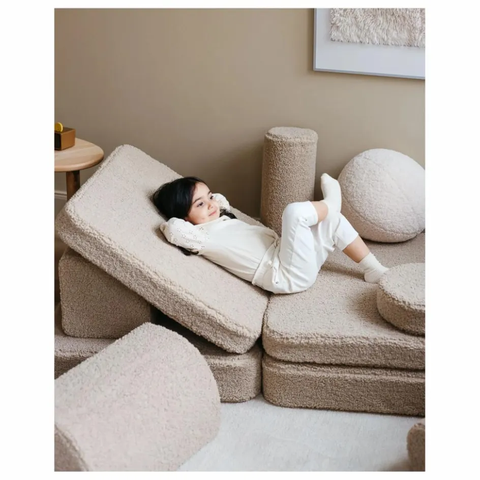 Enfant Wigiwama Chaises Enfant*Canapé modulable en teddy |