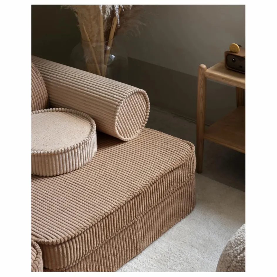 Outlet Canapé modulable en velours côtelé | Enfant Chaises Enfant