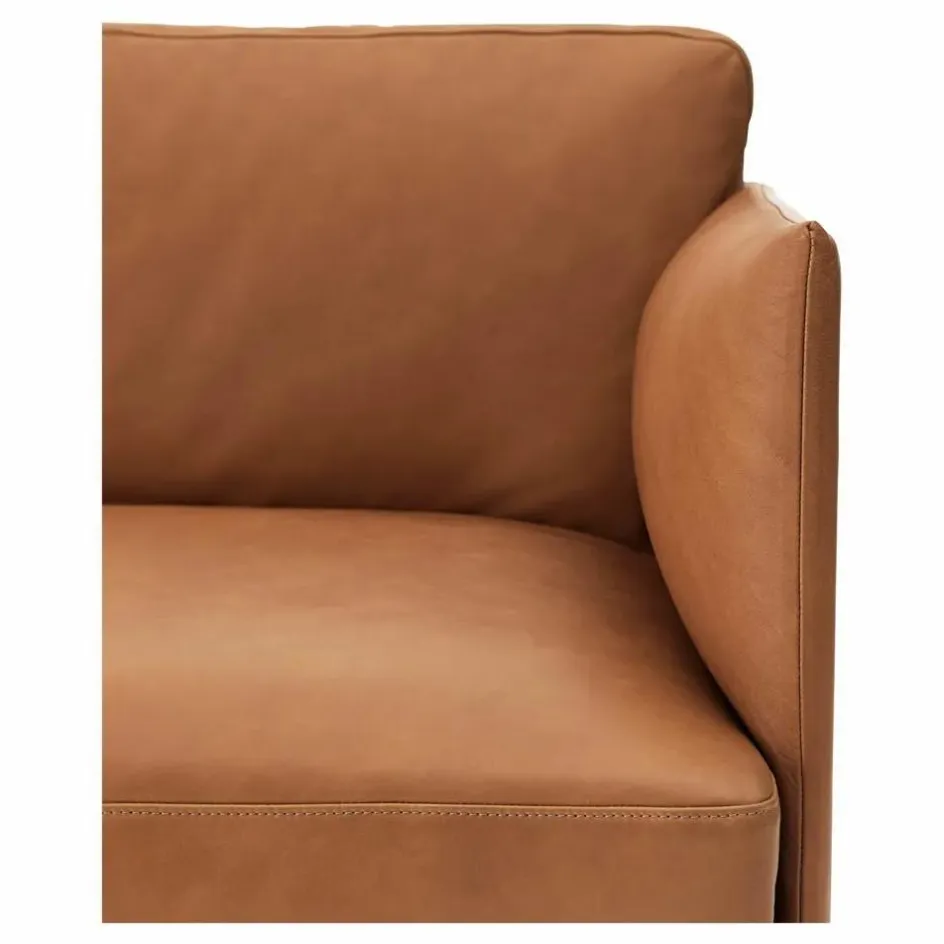 Muuto Canapés, Fauteuils*Canapé Outline en cuir 3 places |
