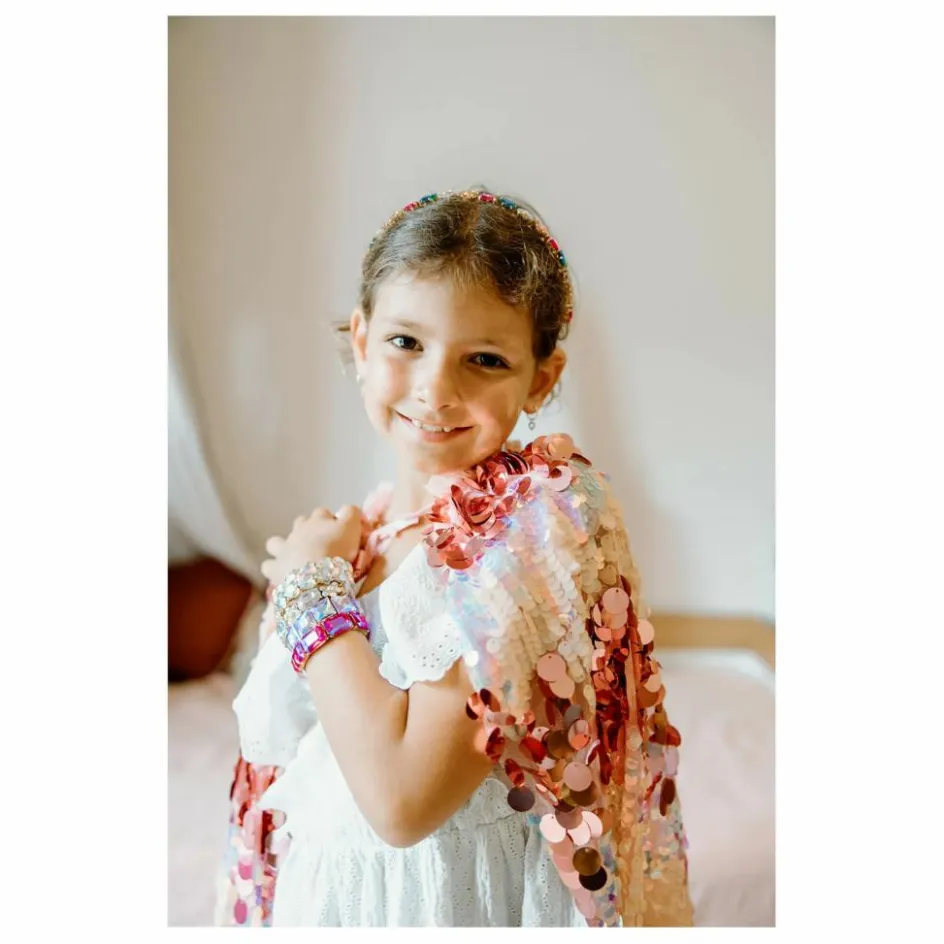 Clearance Great Pretenders Cape à sequin The 5th Avenue | Rose