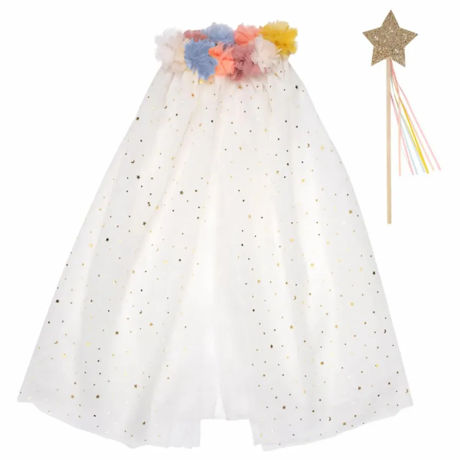 Meri Meri Déguisements*Cape avec collier pompon