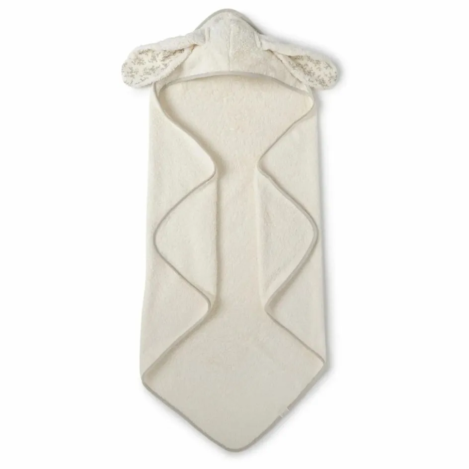 New Babyshower Cape de bain Bunny Miley | Ecru