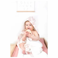 Outlet Cape de bain en éponge Toile de Jouy | Puériculture|Linge De Toilette