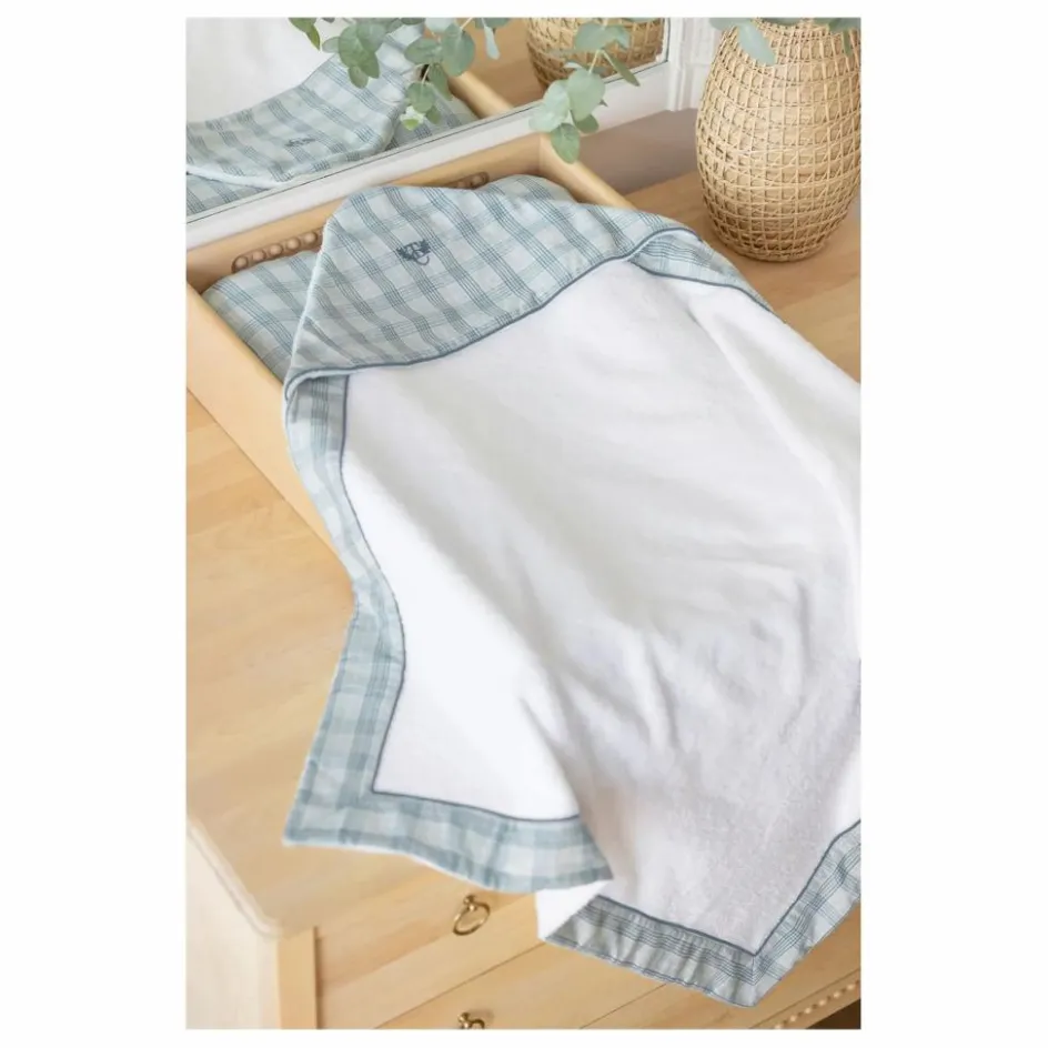 Sale Tartine et Chocolat Cape de bain Twill de coton Gris