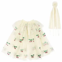 New Konges Sløjd Cape et baguette Cherry | Blanc