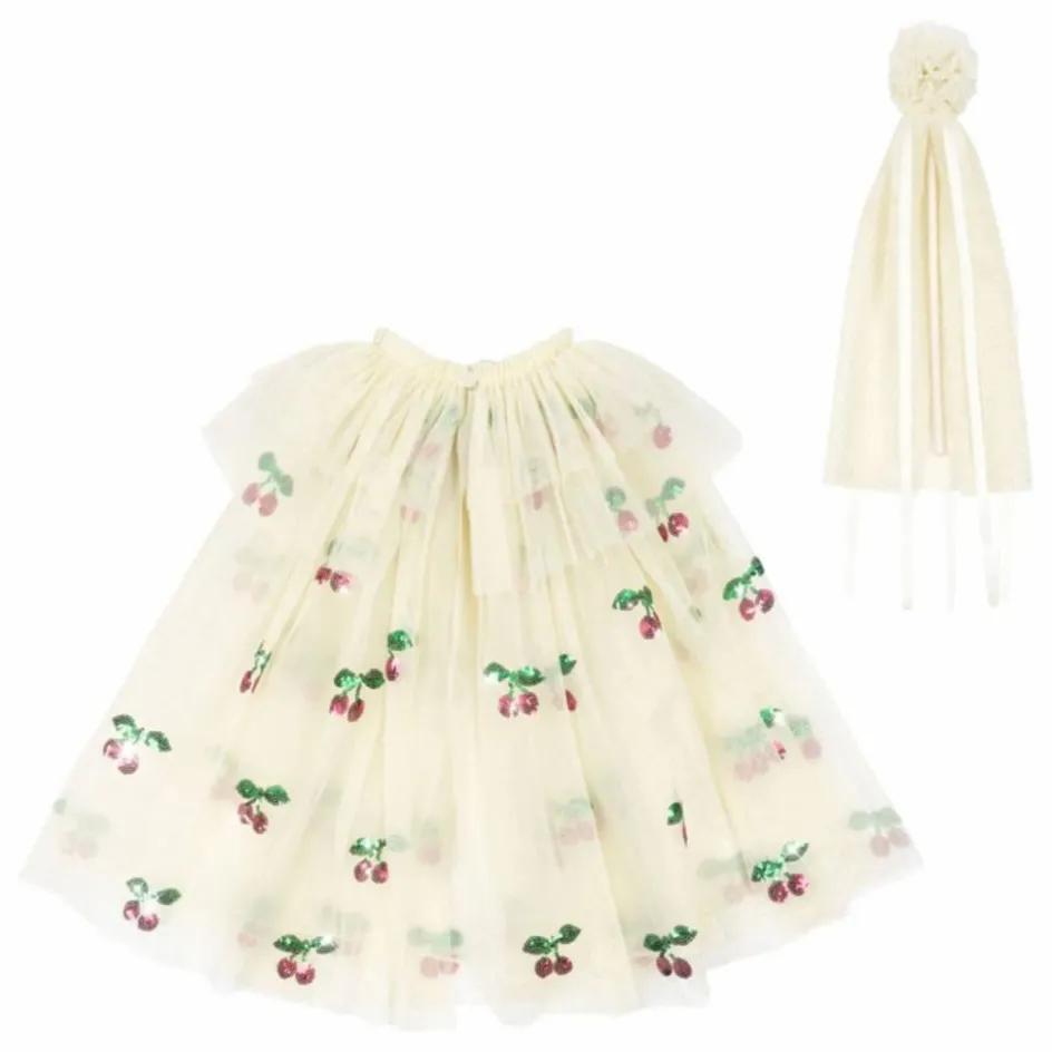 New Konges Sløjd Cape et baguette Cherry | Blanc