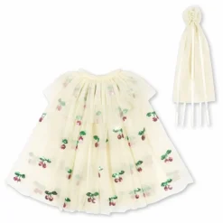 New Konges Sløjd Cape et baguette Cherry | Blanc