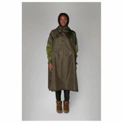 Rainkiss Cape Imperméable Herringbone - Collection Femme | Marron