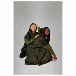 Rainkiss Cape Imperméable Herringbone - Collection Femme | Marron