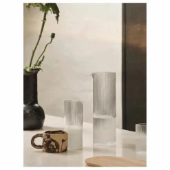 Ferm Living Carafe à eau Ripple Transparent