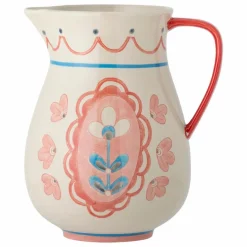 Bloomingville Carafe en grès Odina | Rose poudré