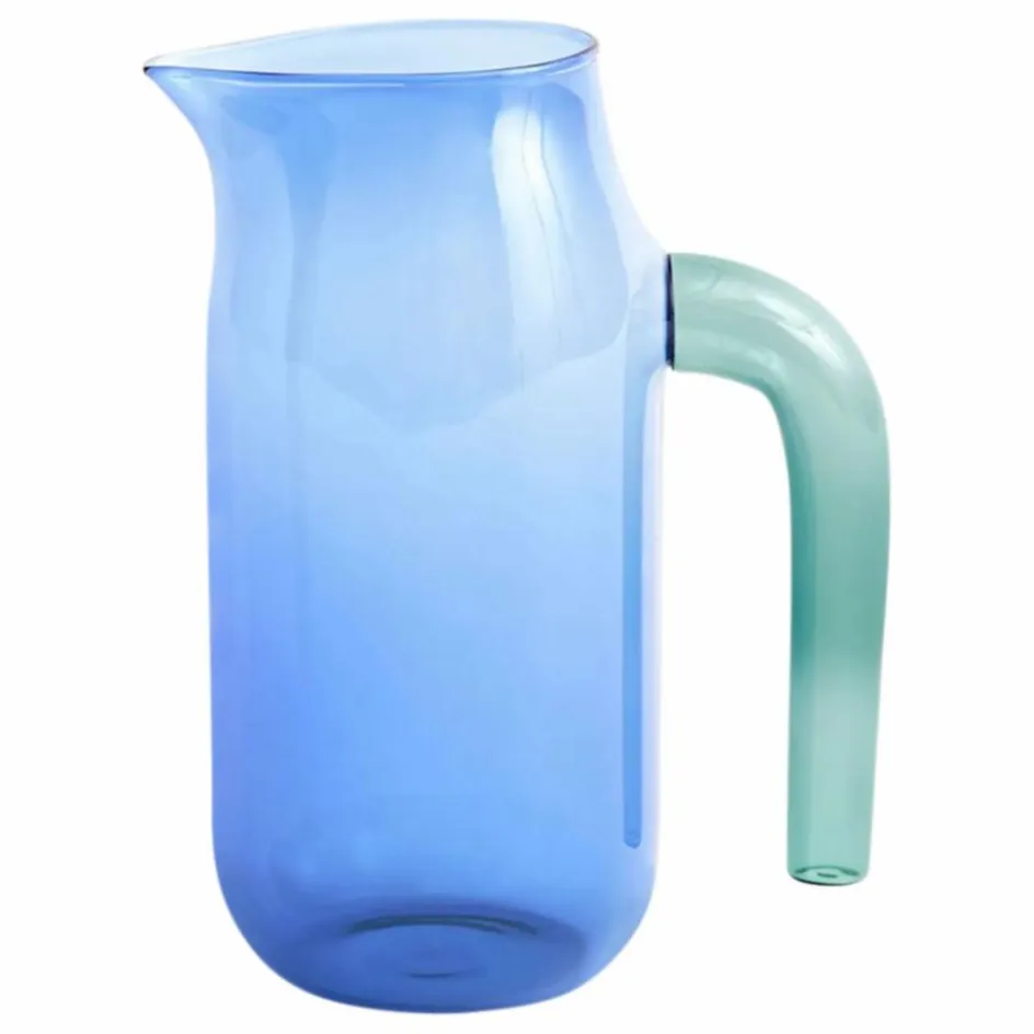 Hot Hay Carafe en verre, Jochen Holz | Bleu