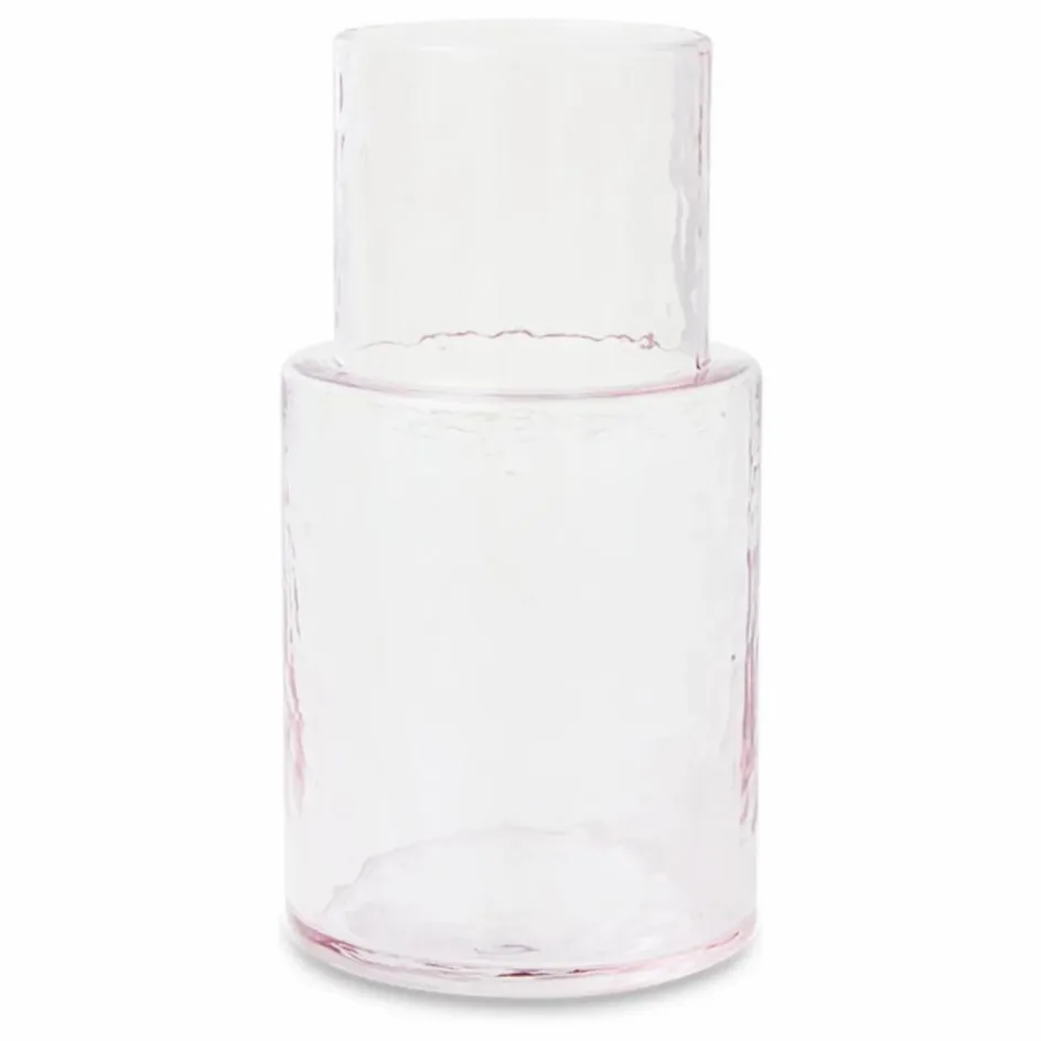Hot HKliving Carafe en verre Tube | Rose transparent