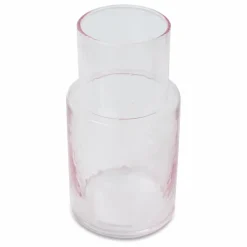 Hot HKliving Carafe en verre Tube | Rose transparent