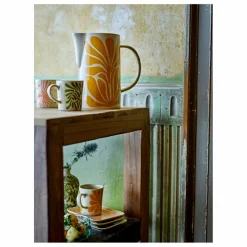 New Bloomingville Carafe Fauni en grès | Jaune