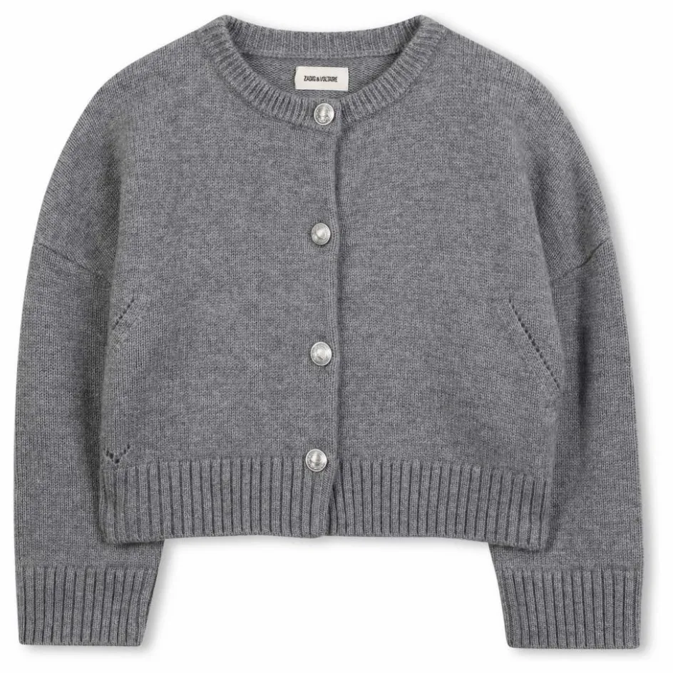 Zadig & Voltaire Cardigan Ailes Laine ||Enfant Pulls, Gilets|Pulls, Gilets