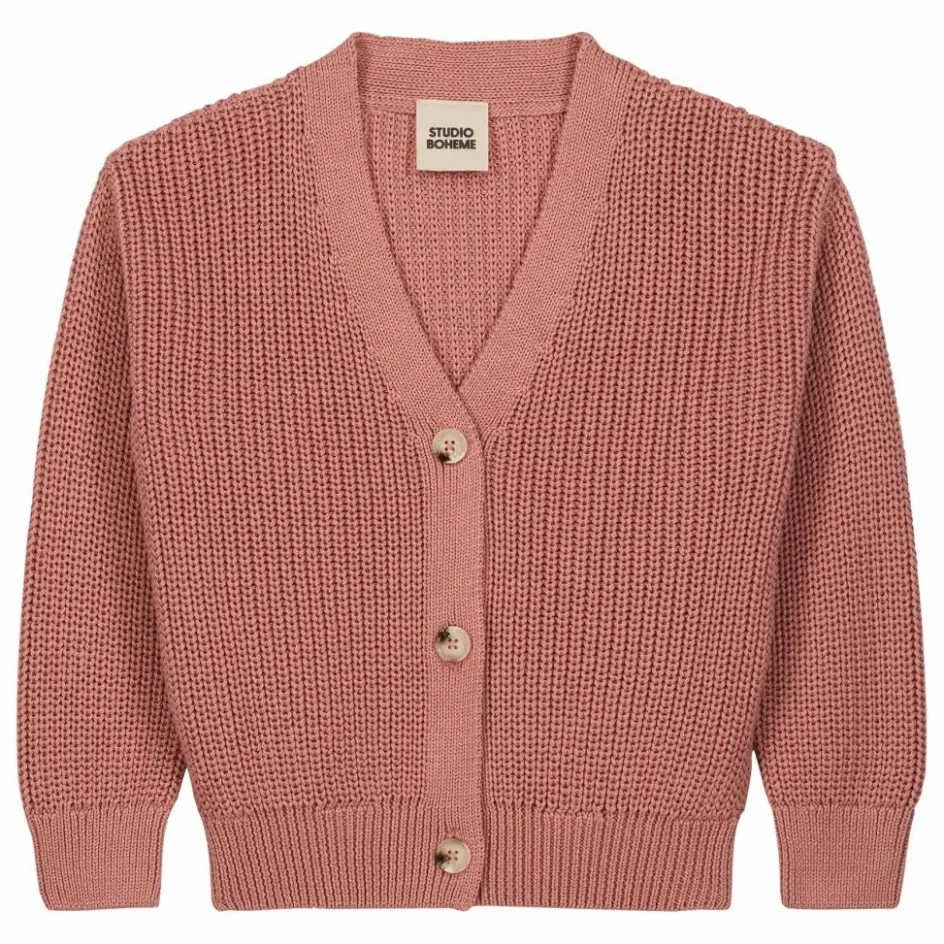 Best Studio Bohème Cardigan Angelo | Rose