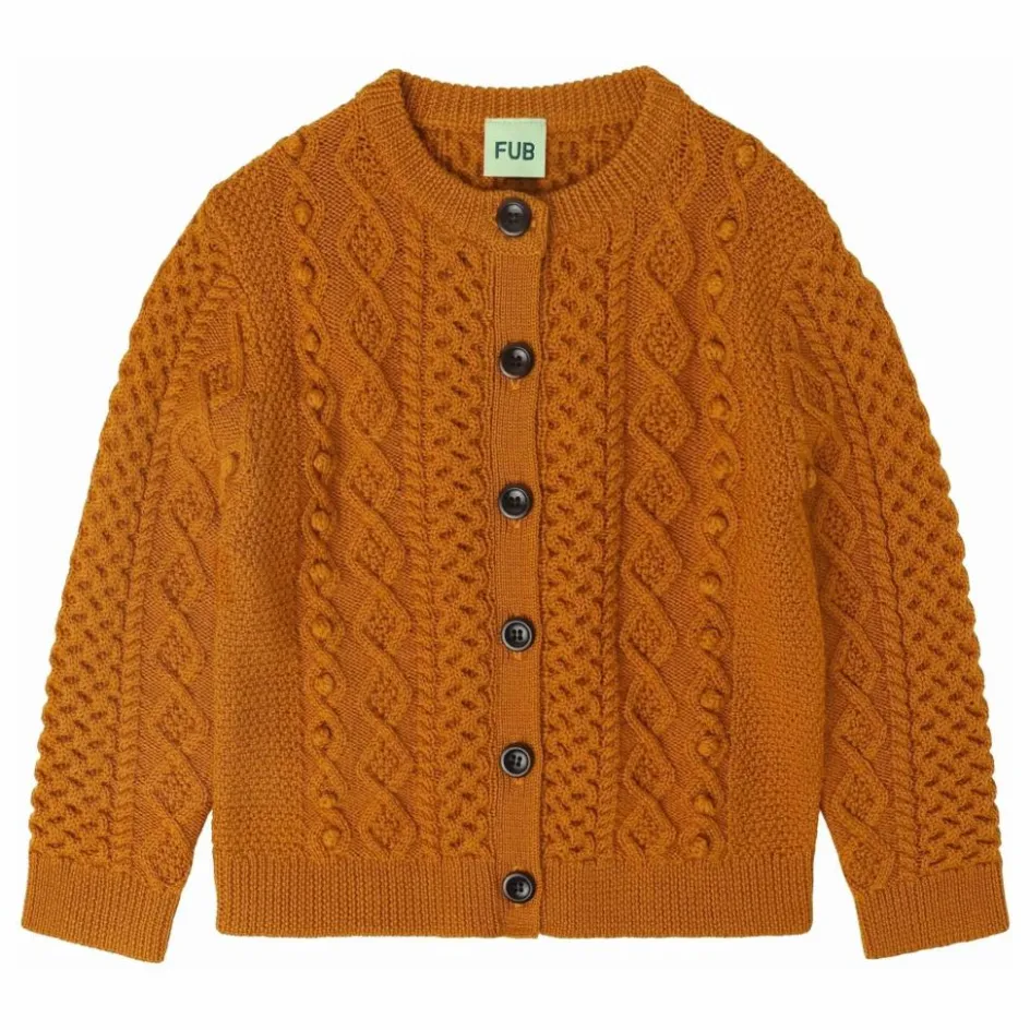 Enfant FUB Pulls, Gilets|Pulls, Gilets*Cardigan Aran Laine de Mérinos |
