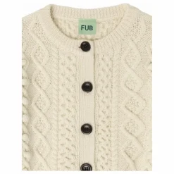 FUB Cardigan Aran Laine de Mérinos ||Enfant Pulls, Gilets|Pulls, Gilets