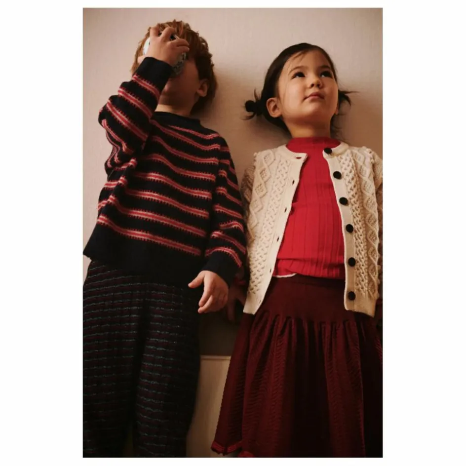 FUB Cardigan Aran Laine de Mérinos ||Enfant Pulls, Gilets|Pulls, Gilets
