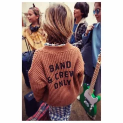 Hot Piupiuchick Cardigan Band & Crew Only Laine | Marron