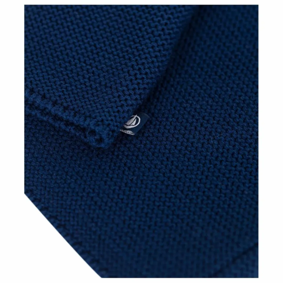 Online Petit Bateau Cardigan Barby Coton Bio | Bleu marine