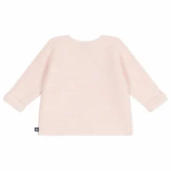 Discount Petit Bateau Cardigan Barby Coton Bio | Rose poudré